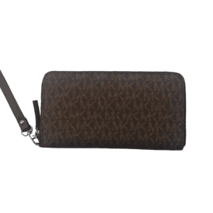 MICHEAL KORS MONOGRAM WALLET “BROWN”