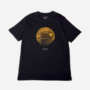 JORDAN CREW NECK T’SHIRT “BLACK’