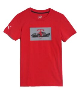 Scuderia Ferrari  Round Neck T’shirt ‘RED’