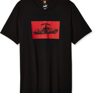 Scuderia Ferrari Round Neck T’shirt ‘BLACK’