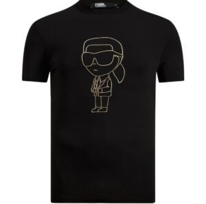 karl Lagerfeld crew neck t’shirt ‘BLACK’